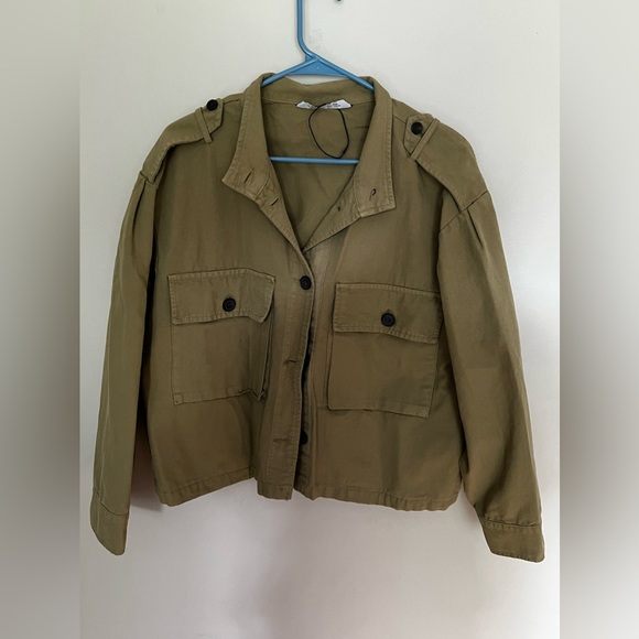 Zara military style jacket - Picture 1 of 4